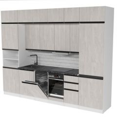 Кухонный гарнитур Сюита люкс 3000 мм в Ханты-Мансийске - hanty-mansiysk.mebel24.online | фото 4