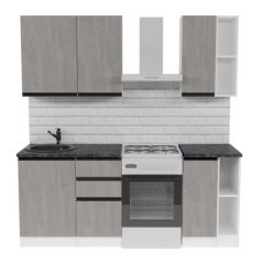 Кухонный гарнитур Сюита медиум 1400 мм в Ханты-Мансийске - hanty-mansiysk.mebel24.online | фото 3