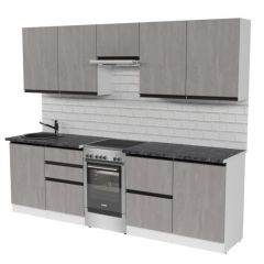 Кухонный гарнитур Сюита мега 2500 мм в Ханты-Мансийске - hanty-mansiysk.mebel24.online | фото 4