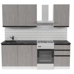 Кухонный гарнитур Сюита стандарт 1600 мм в Ханты-Мансийске - hanty-mansiysk.mebel24.online | фото 3