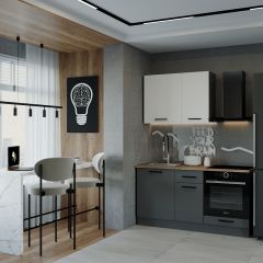Кухонный гарнитур Вегас 1600 (Стол. 26мм) в Ханты-Мансийске - hanty-mansiysk.mebel24.online | фото