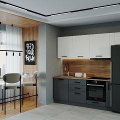Кухонный гарнитур Вегас 2550 (Стол. 26мм) в Ханты-Мансийске - hanty-mansiysk.mebel24.online | фото