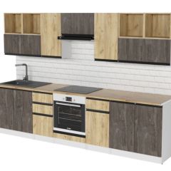 Кухонный гарнитур Виола экстра 3000 мм в Ханты-Мансийске - hanty-mansiysk.mebel24.online | фото 3