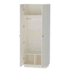 Квадро ШК-1 Шкаф 2дв (ЛДСП миндаль) в Ханты-Мансийске - hanty-mansiysk.mebel24.online | фото 2