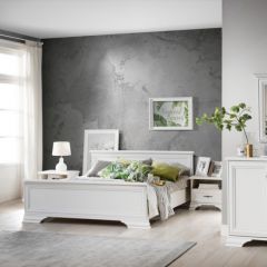 Модульная спальня KENTAKI (Белый) в Ханты-Мансийске - hanty-mansiysk.mebel24.online | фото