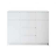 МОРИ МК 1200.4 Комод (белый) в Ханты-Мансийске - hanty-mansiysk.mebel24.online | фото
