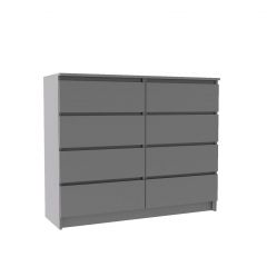 МОРИ МК 1200.8 Комод (графит) в Ханты-Мансийске - hanty-mansiysk.mebel24.online | фото 2