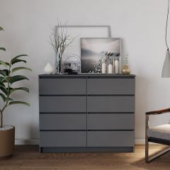 МОРИ МК 1200.8 Комод (графит) в Ханты-Мансийске - hanty-mansiysk.mebel24.online | фото