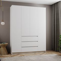МОРИ МШ 1600.1 Шкаф (белый) в Ханты-Мансийске - hanty-mansiysk.mebel24.online | фото