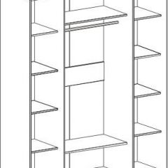 НИКОЛЬ МС Спальный гарнитур в Ханты-Мансийске - hanty-mansiysk.mebel24.online | фото 7