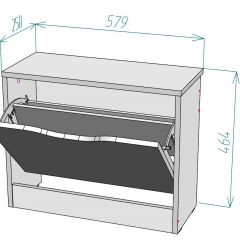 Обувница W2 в Ханты-Мансийске - hanty-mansiysk.mebel24.online | фото 2