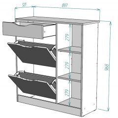 Обувница W34 в Ханты-Мансийске - hanty-mansiysk.mebel24.online | фото 2