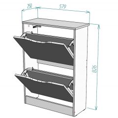 Обувница W4 в Ханты-Мансийске - hanty-mansiysk.mebel24.online | фото 2