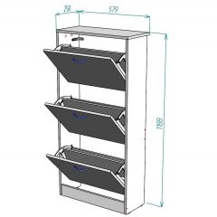 Обувница W7 в Ханты-Мансийске - hanty-mansiysk.mebel24.online | фото 2