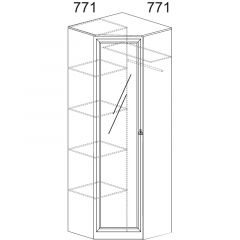 Прихожая Инна 4 Денвер темный в Ханты-Мансийске - hanty-mansiysk.mebel24.online | фото 5