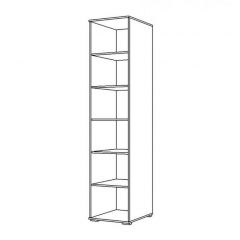 Шкаф 1Д Вегас (500) в Ханты-Мансийске - hanty-mansiysk.mebel24.online | фото 2