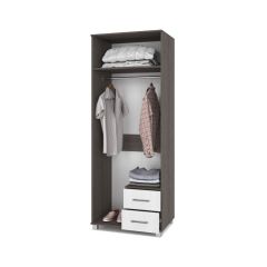 ЕВА Шкаф 2-х дверный Е24 в Ханты-Мансийске - hanty-mansiysk.mebel24.online | фото 2