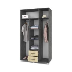 ЕВА Шкаф 3-х дверный Е34 в Ханты-Мансийске - hanty-mansiysk.mebel24.online | фото 8