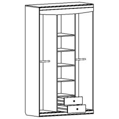 Шкаф 3-х дверный "Мария-Луиза 3" в Ханты-Мансийске - hanty-mansiysk.mebel24.online | фото 6