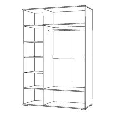 Шкаф 3Д Вегас (1500) в Ханты-Мансийске - hanty-mansiysk.mebel24.online | фото 2