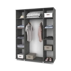 ЕВА Шкаф 4-х дверный Е40 в Ханты-Мансийске - hanty-mansiysk.mebel24.online | фото 8