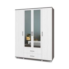 ЕВА Шкаф 4-х дверный Е43 в Ханты-Мансийске - hanty-mansiysk.mebel24.online | фото