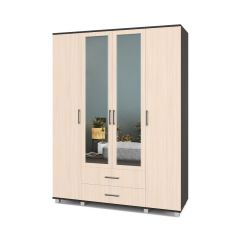 ЕВА Шкаф 4-х дверный Е43 в Ханты-Мансийске - hanty-mansiysk.mebel24.online | фото 3