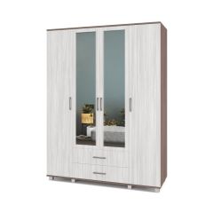 ЕВА Шкаф 4-х дверный Е43 в Ханты-Мансийске - hanty-mansiysk.mebel24.online | фото 9