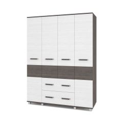 ВИОРА Шкаф 4-х дверный В43 в Ханты-Мансийске - hanty-mansiysk.mebel24.online | фото