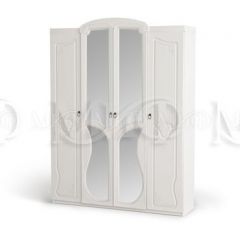 МАРИЯ Шкаф 4-х створчатый (белый) в Ханты-Мансийске - hanty-mansiysk.mebel24.online | фото