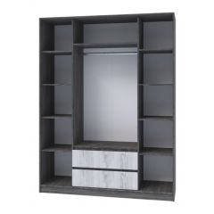 Шкаф 4х створчатый НКМ Милана секция №22 в Ханты-Мансийске - hanty-mansiysk.mebel24.online | фото 2