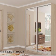 Шкаф №5 1.5-2 Оптима 2300х1504х452 (фасад 2 зеркала) в Ханты-Мансийске - hanty-mansiysk.mebel24.online | фото 5