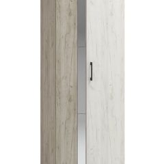 Шкаф Эмма (Дуб Крафт серый/белый) в Ханты-Мансийске - hanty-mansiysk.mebel24.online | фото