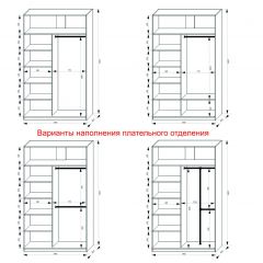 Шкаф-купе 1400 серии SOFT D1+D3+B2+PL1 (2 ящика+1штанга) профиль «Графит» в Ханты-Мансийске - hanty-mansiysk.mebel24.online | фото 7