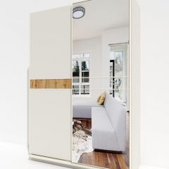 Шкаф-купе 1400 серии SOFT D6+D4+B2+PL2 (2 ящика+1штанга+1 полка) профиль «Капучино» в Ханты-Мансийске - hanty-mansiysk.mebel24.online | фото