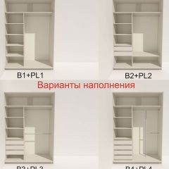 Шкаф-купе 1400 серии SOFT D6+D4+B2+PL2 (2 ящика+1штанга+1 полка) профиль «Капучино» в Ханты-Мансийске - hanty-mansiysk.mebel24.online | фото 7