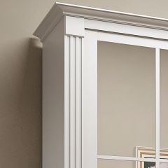 Шкаф-купе 1500 серии NEW CLASSIC K4+K4+B2+PL4 (2 ящика+F обр. штанга) профиль «Капучино» в Ханты-Мансийске - hanty-mansiysk.mebel24.online | фото 4