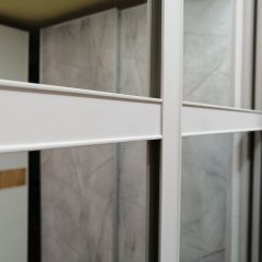 Шкаф-купе 1500 серии NEW CLASSIC K4+K4+B2+PL4 (2 ящика+F обр. штанга) профиль «Капучино» в Ханты-Мансийске - hanty-mansiysk.mebel24.online | фото 6