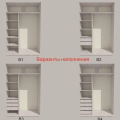 Шкаф-купе 1500 серии SILVER S4+S3Z+B2+PL1 (2 ящика+1 штанга) профиль «Серебро» в Ханты-Мансийске - hanty-mansiysk.mebel24.online | фото 5