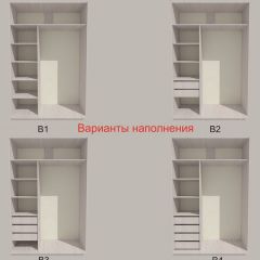 Шкаф-купе 1700 серии SILVER S3+S4+B2+PL4 (2 ящика+F обр.штанга) профиль «Серебро» в Ханты-Мансийске - hanty-mansiysk.mebel24.online | фото 5