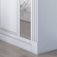 Шкаф-купе 2150 серии NEW CLASSIC K6Z+K1+K6+B22+PL2(по 2 ящика лев/прав+1 штанга+1 полка) профиль «Капучино» в Ханты-Мансийске - hanty-mansiysk.mebel24.online | фото 5