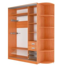 Шкаф-купе Элвис 1500 вариант 7 (Тройной ЛДСП/Тройной ЛДСП) в Ханты-Мансийске - hanty-mansiysk.mebel24.online | фото 3