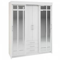Шкаф-купе Фортуна (МОНО Белый) в Ханты-Мансийске - hanty-mansiysk.mebel24.online | фото
