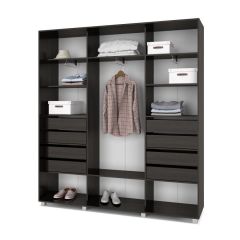 МАРТИН Шкаф-купе Венге (2200*450) М421 в Ханты-Мансийске - hanty-mansiysk.mebel24.online | фото 4