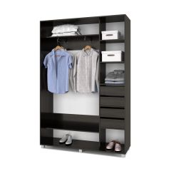 РОЛАНД Шкаф-купе Венге (450*1500) Р451 в Ханты-Мансийске - hanty-mansiysk.mebel24.online | фото 5