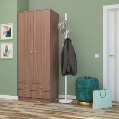 Шкаф Нина (М6) Ясень шимо темный в Ханты-Мансийске - hanty-mansiysk.mebel24.online | фото