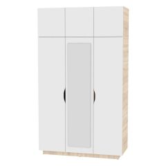 Шкаф с зеркалом "Аврора (H21_M)" в Ханты-Мансийске - hanty-mansiysk.mebel24.online | фото