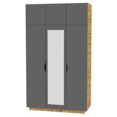 Шкаф с зеркалом "Аврора (H21_M)" в Ханты-Мансийске - hanty-mansiysk.mebel24.online | фото 19
