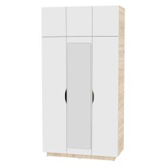 Шкаф с зеркалом "Аврора (H23_M)" в Ханты-Мансийске - hanty-mansiysk.mebel24.online | фото