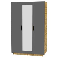 Шкаф с зеркалом "Аврора (H24_M)" в Ханты-Мансийске - hanty-mansiysk.mebel24.online | фото 2
